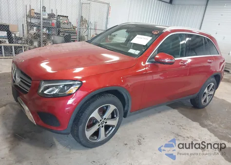 2018 Mercedes-Benz Glc 300 4Matic z USA, uszkodzony, nr VIN WDC0G4KB0JV092033